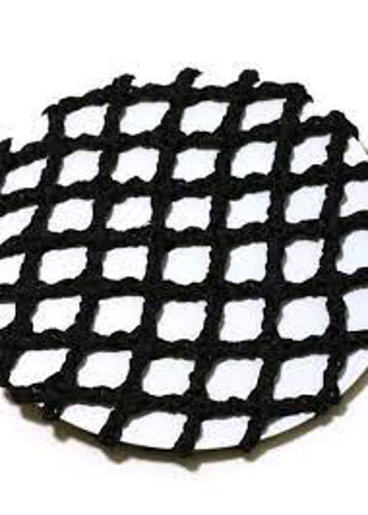 Picture of 5691 / 6915 BLACK SHINY BUN NET 10CM